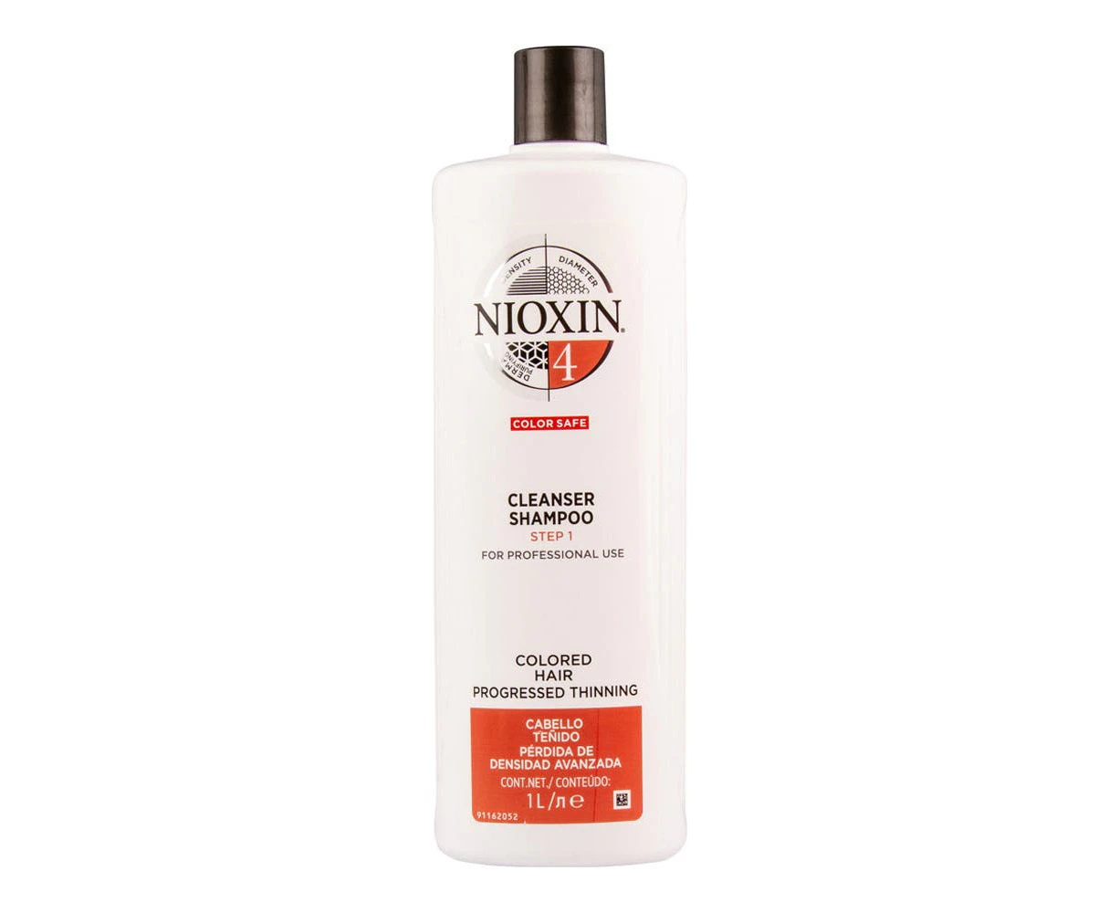 Nioxin 3D System 4 Cleanser Shampoo 1L