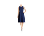 Lafayette 148 New York Women's Dresses Kendrick - Color: Royal Blue