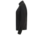 Henbury Womens Modern Long Sleeve Oxford Shirt (Black) - PC3833