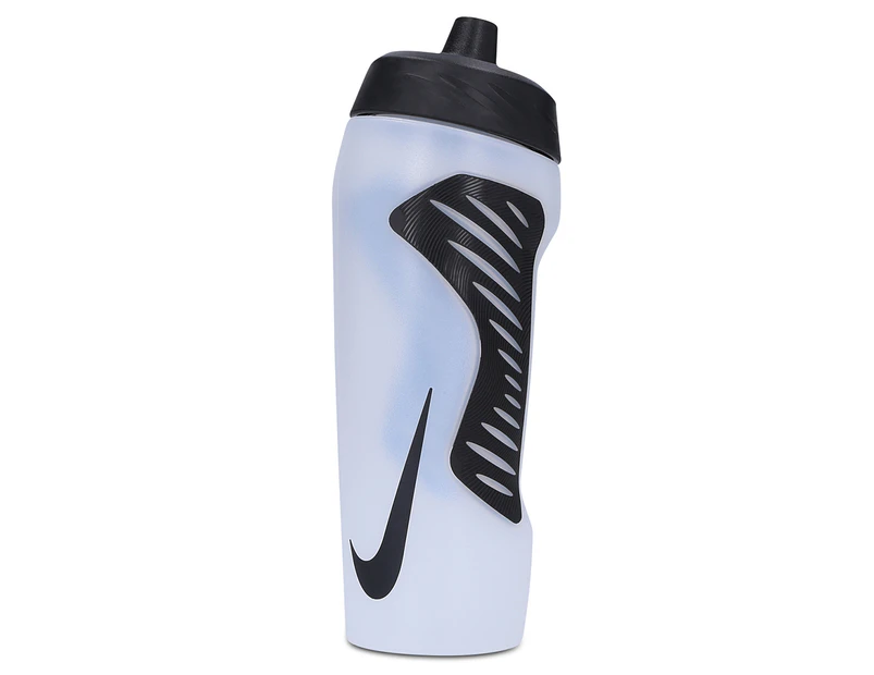 Nike 532mL Hyperfuel Squeeze Water Bottle - Clear/Black