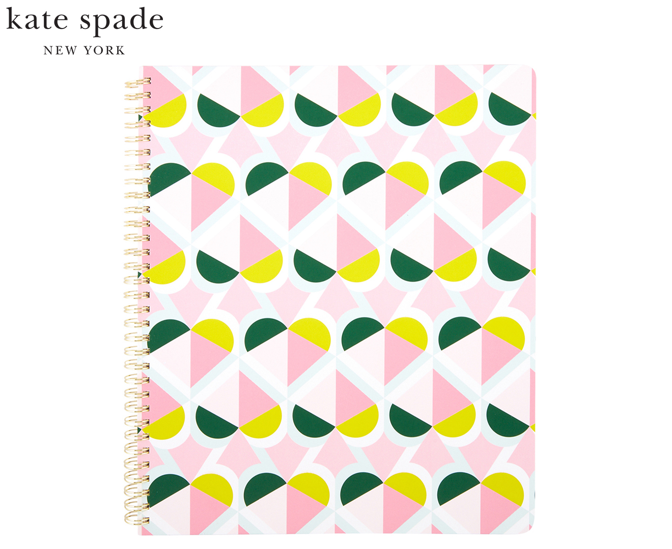 Kate Spade Large Spiral Notebook - Geo Spade 