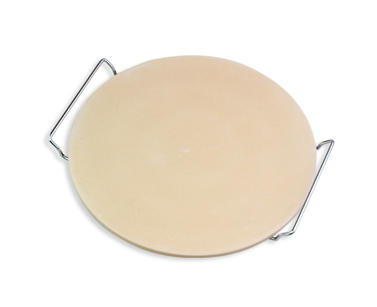 Al Dente Ceramic Pizza Stone With Rack 33cm