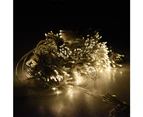800 LED Curtain Lights WARM WHITE Fairy Wedding Indoor Outdoor Christmas Party