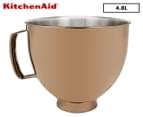 KitchenAid 4.8L Stainless Steel Mixing Bowl - Copper 5KSM5SSBRC 1