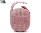 JBL CLIP 4 Bluetooth Speaker - Pink 1