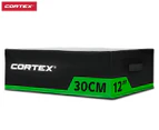Cortex 30cm Soft Plyo Box - Black/White/Green