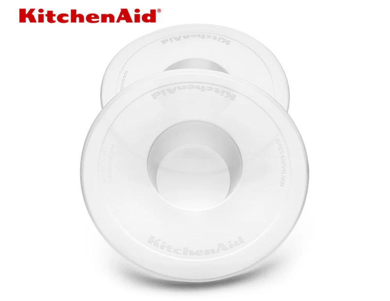 KitchenAid Bowl Cover For 4.8L Stainless Steel Bowls 2-Pack - Clear