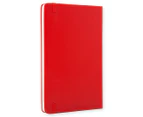 Moleskine Classic Medium Ruled Hard Cover Notebook - Scarlet Red