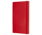 Moleskine Classic Extra Large Ruled Soft Cover Notebook - Scarlet Red