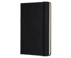 Moleskine Classic Medium Ruled Hard Cover Notebook - Black