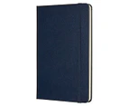 Moleskine Classic Medium Ruled Hard Cover Notebook - Sapphire Blue