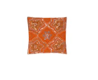Sequin Maya Cushion Cover - Orange