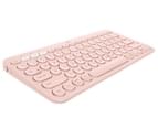 Logitech K380 Multi-Device Bluetooth Keyboard - Rose 2