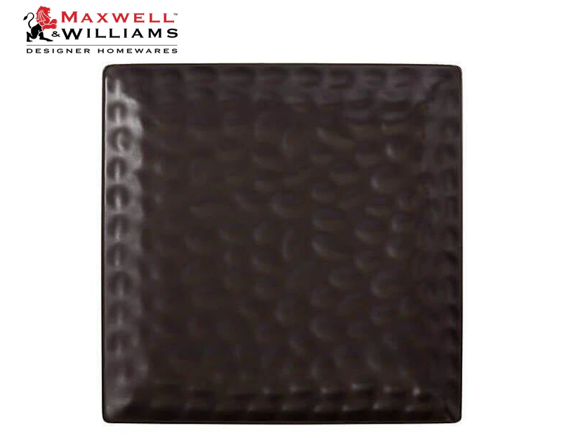 Maxwell & Williams 35cm Gravity Square Platter - Black