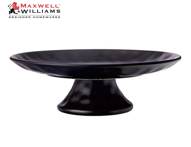 Maxwell & Williams 30cm Gravity Footed Comport - Black
