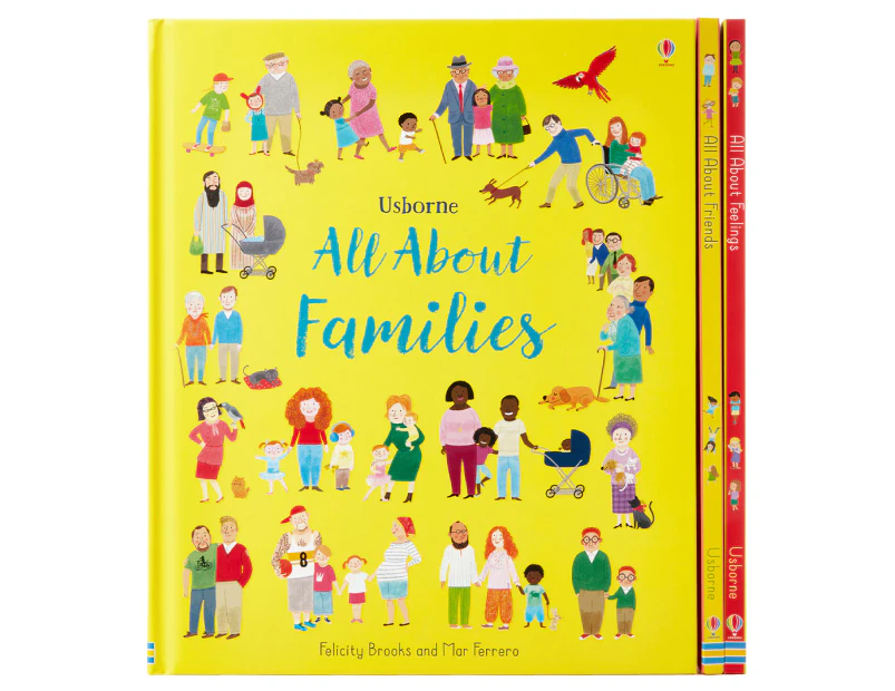 All About My Life Hardback 3-Book Set by Felicity Brooks & Frankie Allen