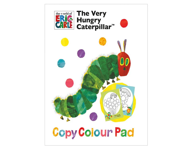 The Very Hungry Caterpillar Copy Colour Pad by Eric Carle