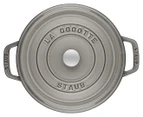 Staub 28cm Cast Iron Round Cocotte - Graphite