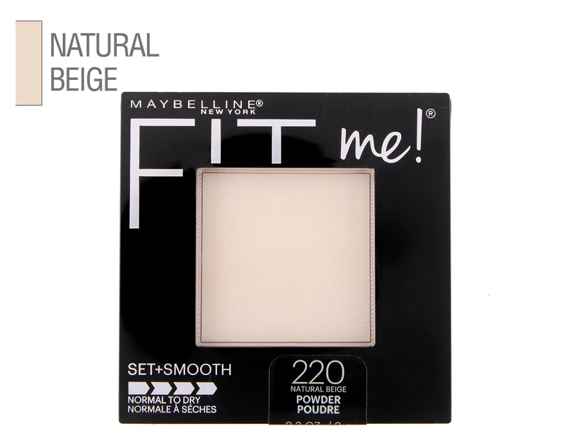 Maybelline Fit Me! Matte + Poreless Pressed Powder 9g - Natural Beige