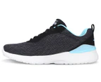 Skechers Women's Skech-Air Dynamight Top Prize Sneakers - Black/Turquoise