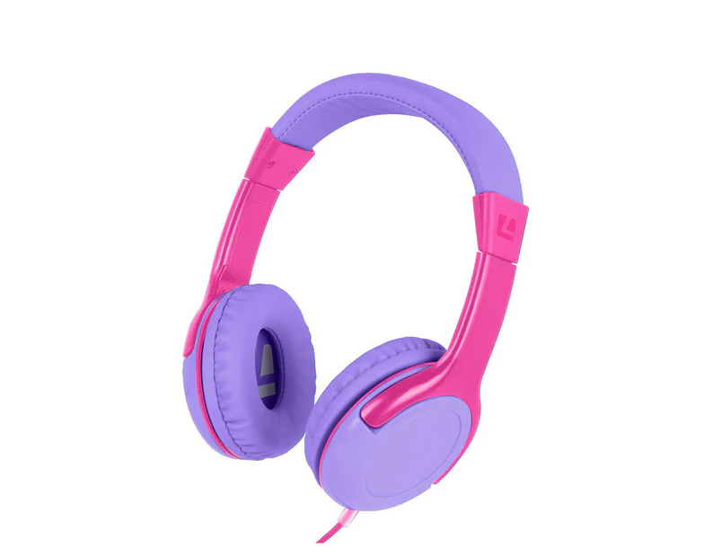 Liquid Ears Volume Limited Headphones w/3.5mm for Kids Music/Gaming 3+ Unicorn