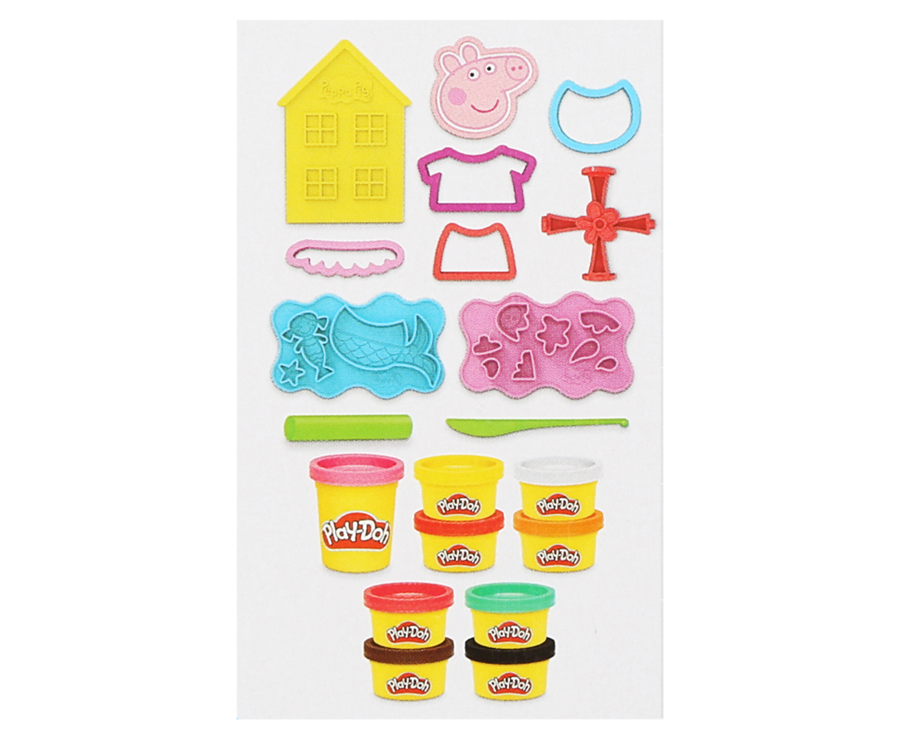 Play-Doh Peppa Pig Stylin' Set, 3+ 10 oz