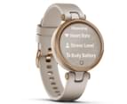 Garmin Women's 34.5mm Lily Silicone Smart Watch - Rose Gold/Light Sand 2