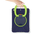 WIWU B-OnePiece iPad Case+Neck Strap For ipad Air5 2022/Air4 10.9 2020/Pro11 2021/2020/2018-NavyBlue&Olivia