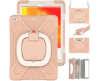 WIWU B-OnePiece Tablet Case+Neck Strap For Samsung Galaxy Tab A7 10.4 T500/T505/T507/T505N 2020-Rose Gold