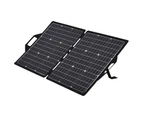 Teksolar 12V 160W Folding Solar Panel Kit Foldable Blanket Mono Caravan Camping
