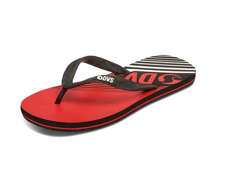 DVS Marbella Sandals - Red Black