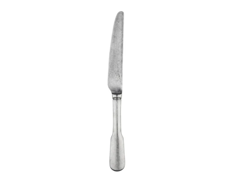 Charingworth Fiddle Vintage Satin Table Knife x12 - Silver