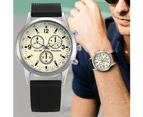 YISUYA Lightweight Plastic Strap Black Dial Quartz Men's Wristwatch Black Watch