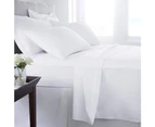 Real Luxury 1500TC Egyptian Cotton Fitted Full Sheet Set in White