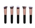 Adore 14 Pcs Makeup Bruches Synthetic Foundation Powder Concealers Eye Shadows Makeup Brush Set - Bronze 2