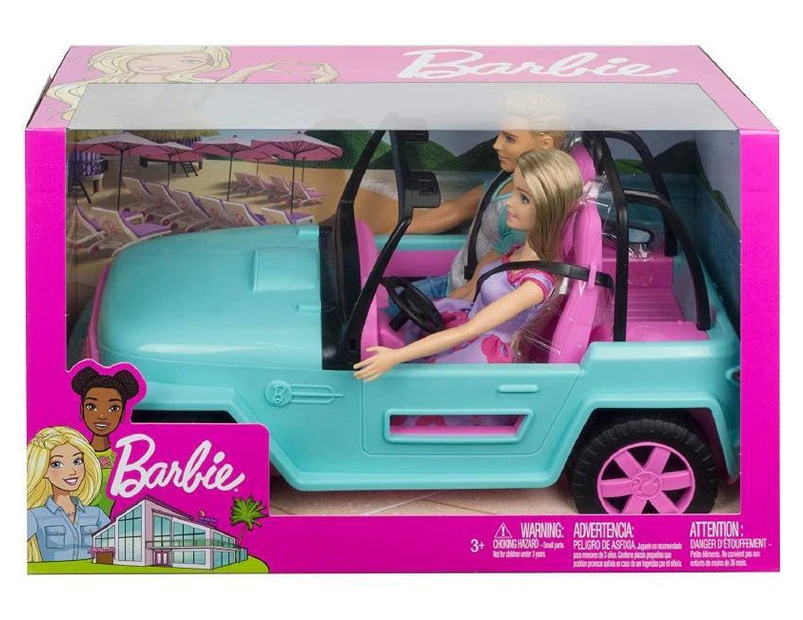Barbie Off Road Barbie Dolls and Vehicle And Dolls