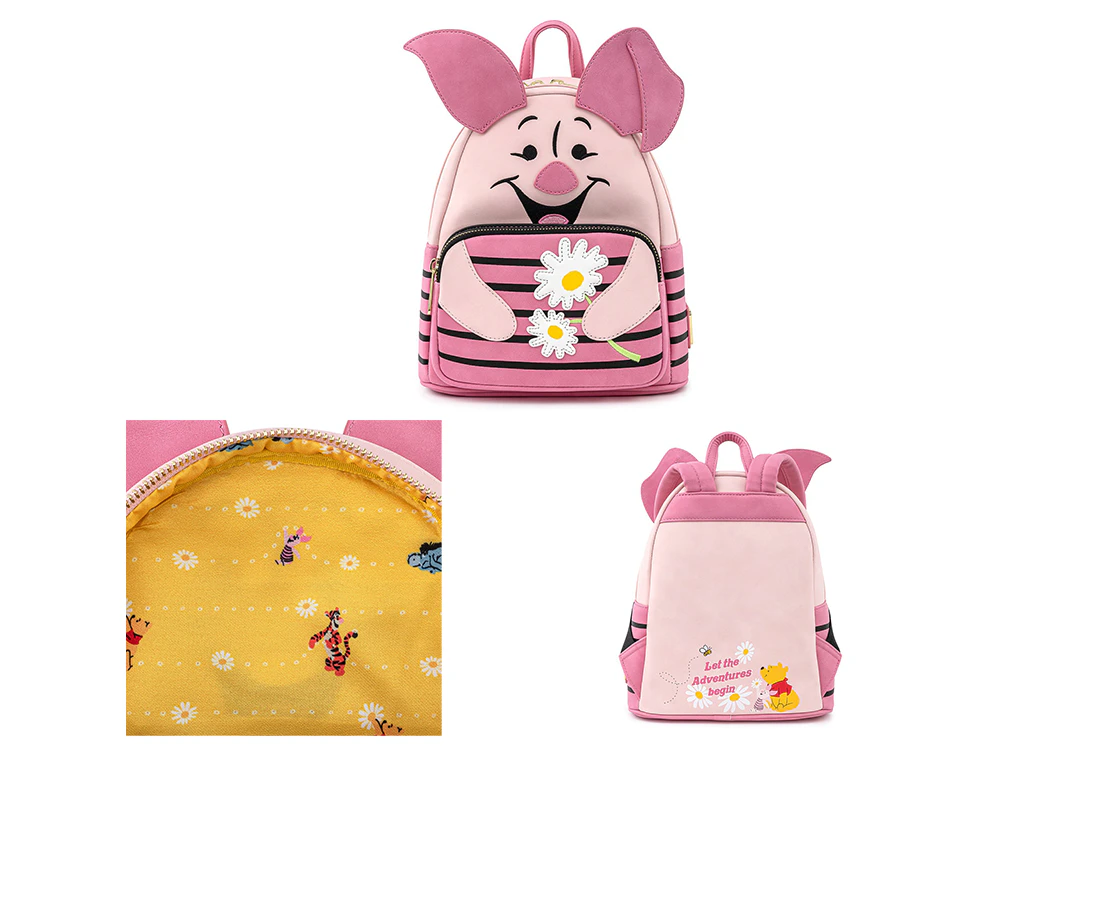 Loungefly Disney Winnie the Pooh Piglet Cosplay Mini Backpack