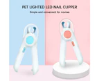 Cat Hygiene LED Nail Clipper - Pink