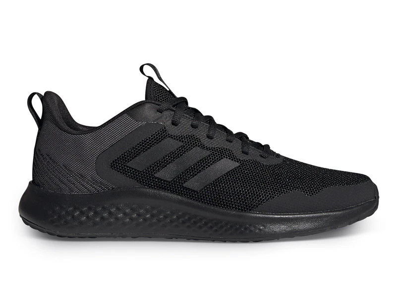 Adidas Men's Fluidstreet Running Shoes - Core Black/Grey Six