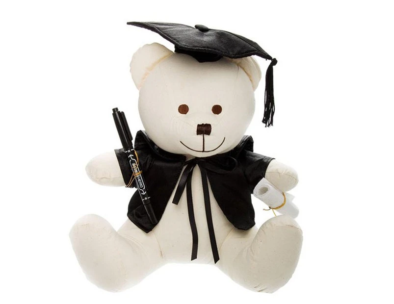 Signature Message Graduation Bear W/Pen