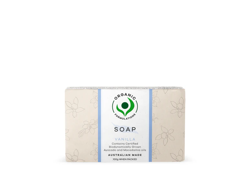 Organic Formulations Vanilla Soap 100gm