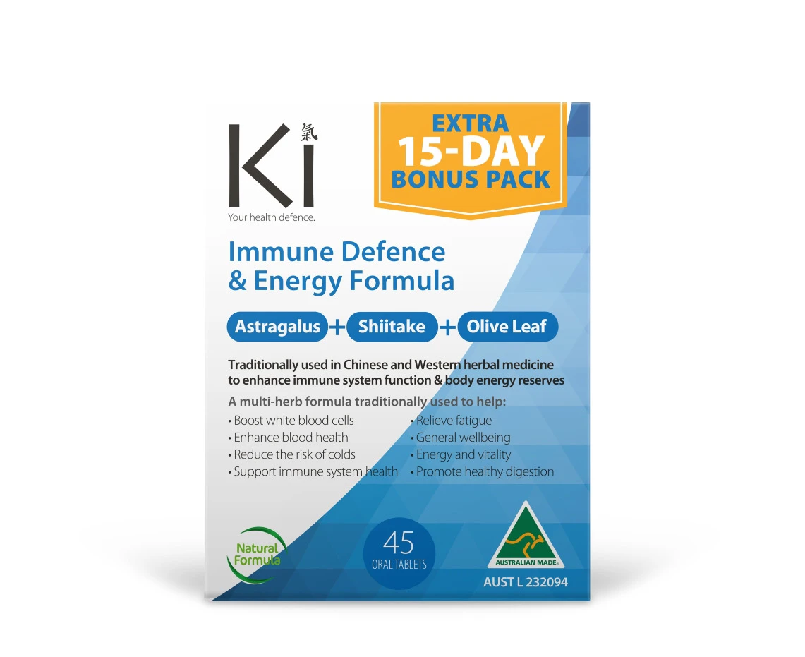 Ki Immune Defence & Energy Formula 30 Tablets