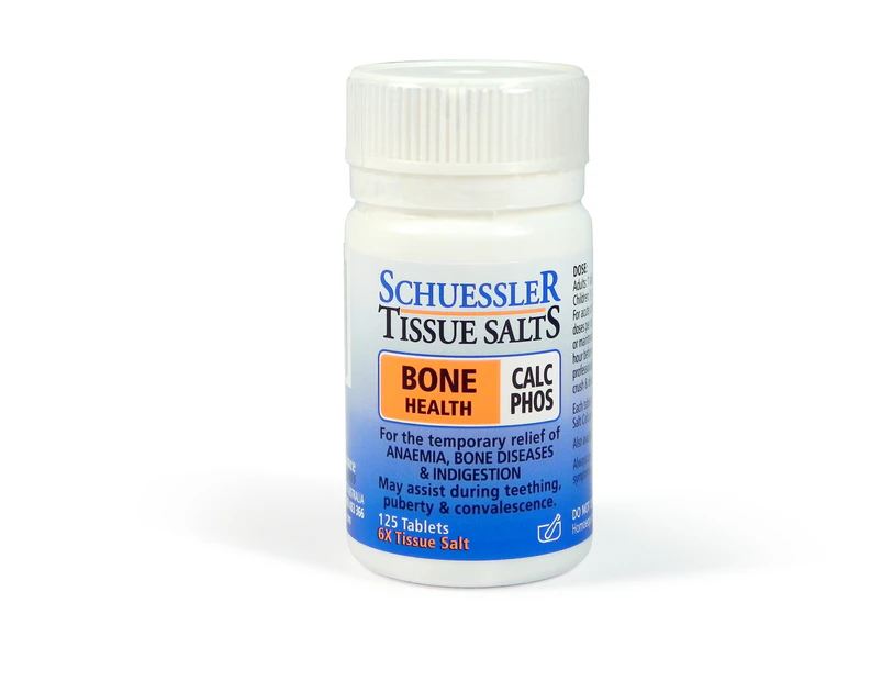 Schuessler Tissue Salts 125 Tablets - Calc Phos - No 2 - Bone Health