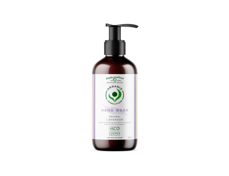 Organic Formulations Lavender Hand Wash 300ml | Certified Organic