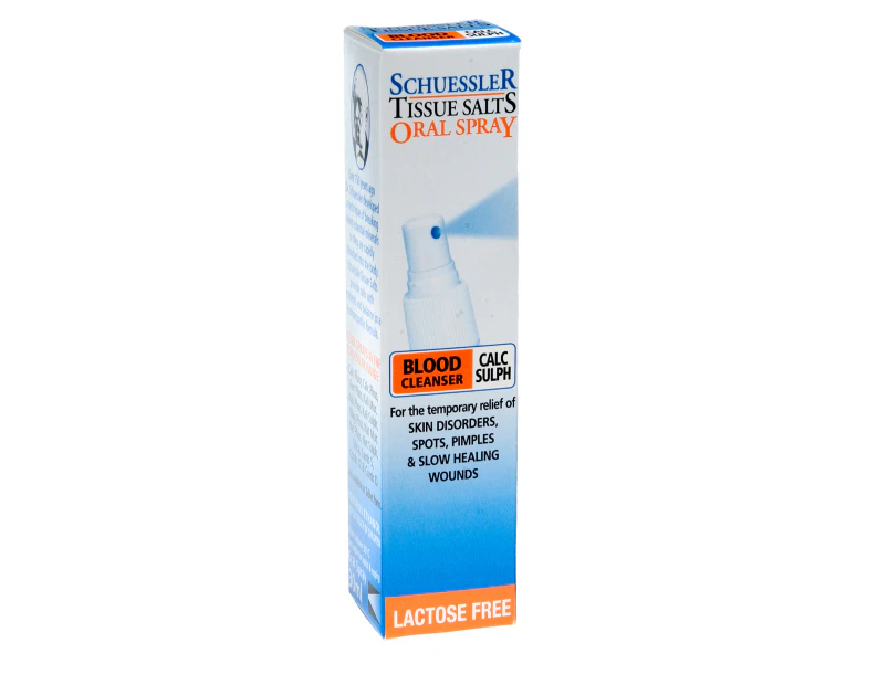 Schuessler Tissue Salts 30ML Spray - Calc Sulph - No 3 - Lactose Free