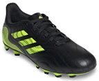 Adidas Boys' Copa Sense 4 Firm Ground Football Boots - Core Black/Solar Yellow