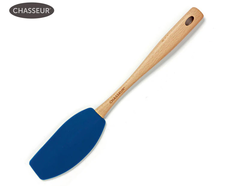Chasseur Silicone Curved Spatula w/ Beechwood Handle