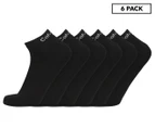 Calvin Klein Men's Bonus Low Cut Cushion Sole Socks 6-Pack - Black