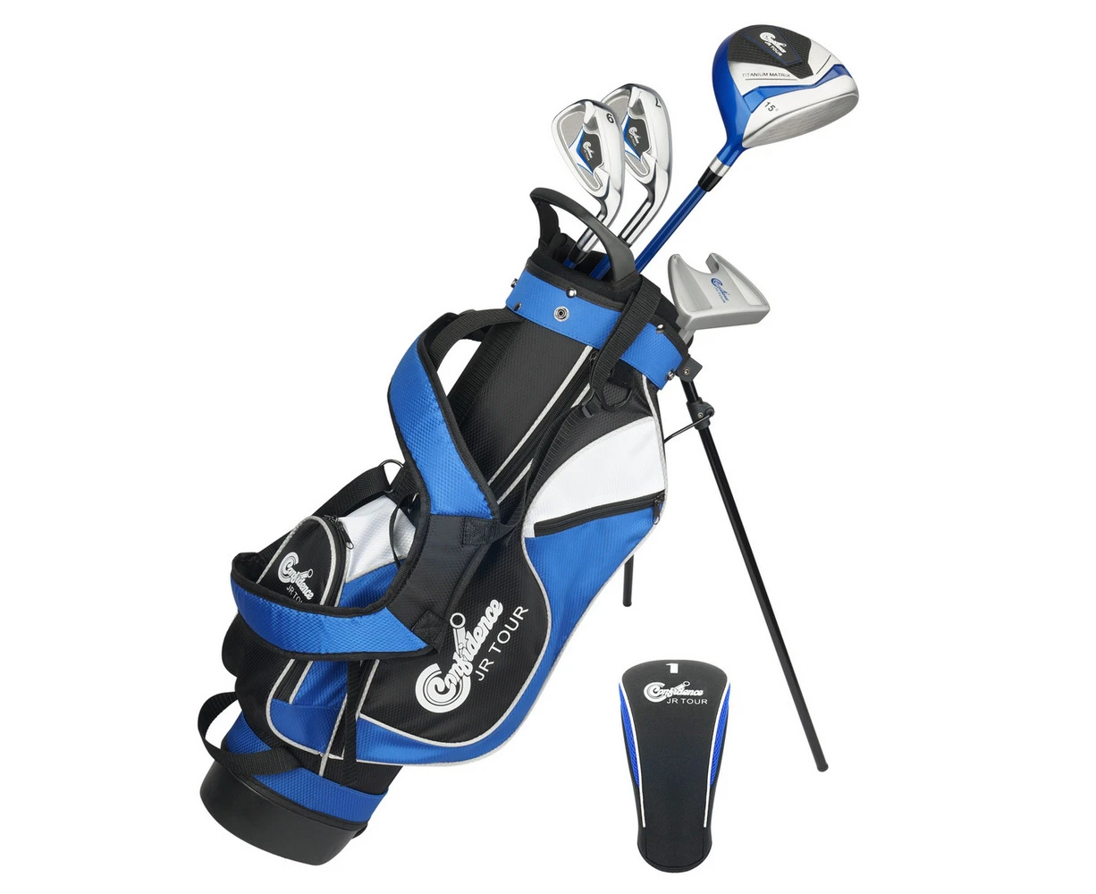 Confidence Golf Junior Golf Clubs Set for Kids, Left Hand