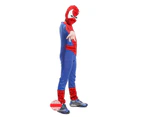 Party Costume Cosplay Fancy Dress Boy Children Kids Spider Hero with Mask